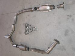 Alternative view of Stainless Works Chevy Camaro / Firebird 2000-02 Exhaust Catted