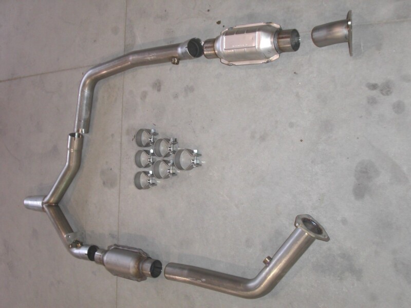 Stainless Works Chevy Camaro / Firebird 2000-02 Exhaust Catted - Image 2