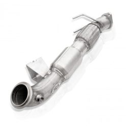 Alternative view of Stainless Works 2013-18 Ford Focus ST 3in High-Flow Cats Downpipe Factory Connection