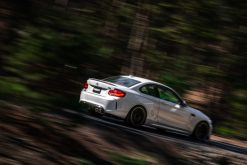 MBRP 18-22 BMW M2 Competition 3.0L T304 SS 3in Resonator-Back Exhaust Quad Rear w/ Carbon Fiber Tips - Image 3