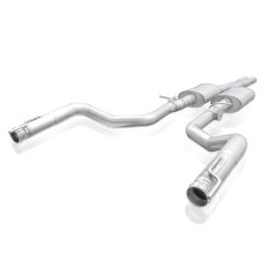 Alternative view of Stainless Works 15-19 Dodge Challenger 6.2L/6.4L Hemi 3in Legend Catback X-Pipe (Use Factory Tips)