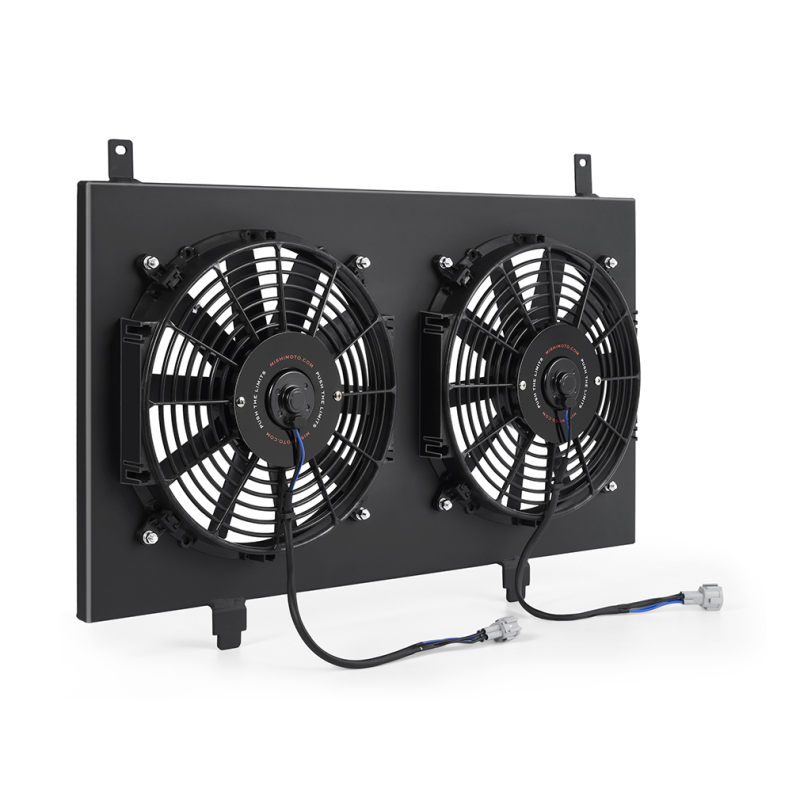 Mishimoto 03-06 Nissan 350Z Aluminum Fan Shroud Black - Image 2