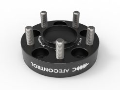 aFe CONTROL Billet Aluminum Wheel Spacers 5x114.3 CB70.5 1.25in - 15-24 Ford Mustang/20-23 Explorer - Image 2