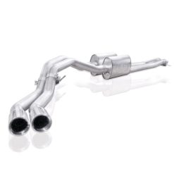 Alternative view of Stainless Works Chevy Silverado/GMC Sierra 2007-16 5.3L/6.2L Exhaust Passenger Rear Tire Exit