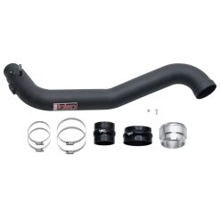 Alternative view of Injen 15-20 Ford F150 2.7L V6 (tt) Aluminum Intercooler Piping Kit - Wrinkle Black