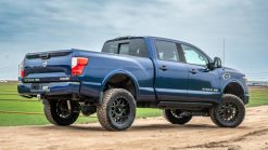 Alternative view of Borla 16-24 Nissan Titan XD S-Type Cat Back Exhaust - Black Chrome