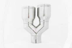 Alternative view of MBRP Universal T304 SS Dual Tip 3.5in OD/2.5in Inlet