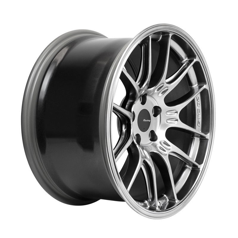 Enkei GTC02 18x10 5x112 32mm Offset 66.5mm Bore Hyper Silver Wheel - Image 2