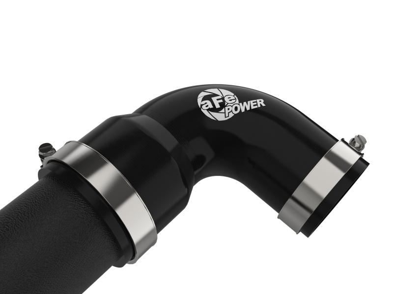 aFe 19-22 Hyundai Veloster N L4 2.0L (t) BladeRunner 2-1/2in Aluminum Hot Charge Pipe - Black - Image 5