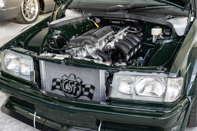 CSF 84-88 Mercedes-Benz W201 190E 2.3L - 16 w/ A/C High Performance Aluminum Radiator - Image 13