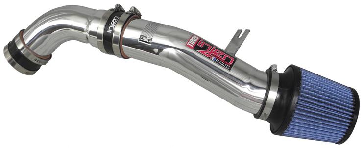 Injen 11-12 Hyundai Elantra 1.8L 4cyl Polished Tuned C/A Intake w/MR Tech & Web Nano-Fiber Filter - Image 2