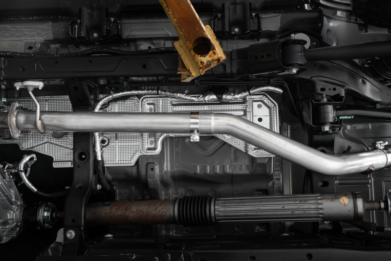 MBRP 21-Up Ford Bronco 2.3L/2.7L EcoBoost 2/4DR Aluminized Steel High Clearance Cat-back Exhaust - Image 3