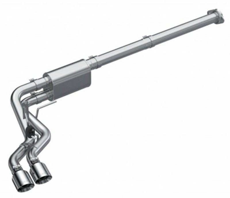 MBRP 2021 Ford F-150 2.7L EcoBoost / 3.5L EcoBoost / 5.0L 3in Cat Back Single Side Exit T304 - Image 3