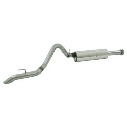 MBRP 04-06 Jeep Wrangler (TJ) Unlimited 4 0L I-6 Cat Back Single T409 Exhaust - Image 4
