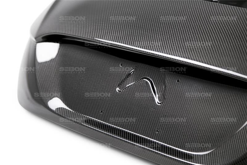 Seibon 2016 Honda Civic 2 Door Coupe FC4 Carbon Fiber Gloss Finish Trunk Lid - Image 10
