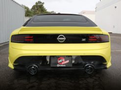 aFe Nissan Z 23-23 V6-3.0L Takeda 2-1/2in 304 Stainless Steel Cat-Back Exhaust System w/ Black Tips - Image 4