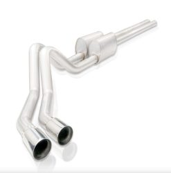 Alternative view of Stainless Works 2019+ Chevrolet Silverado 5.3L 3in Legend Catback Perf Conct Dual Polished Tip