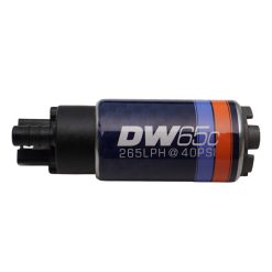 Alternative view of DeatschWerks DW65C Series 265LPH Compact Fuel Pump w/o Mounting Clips