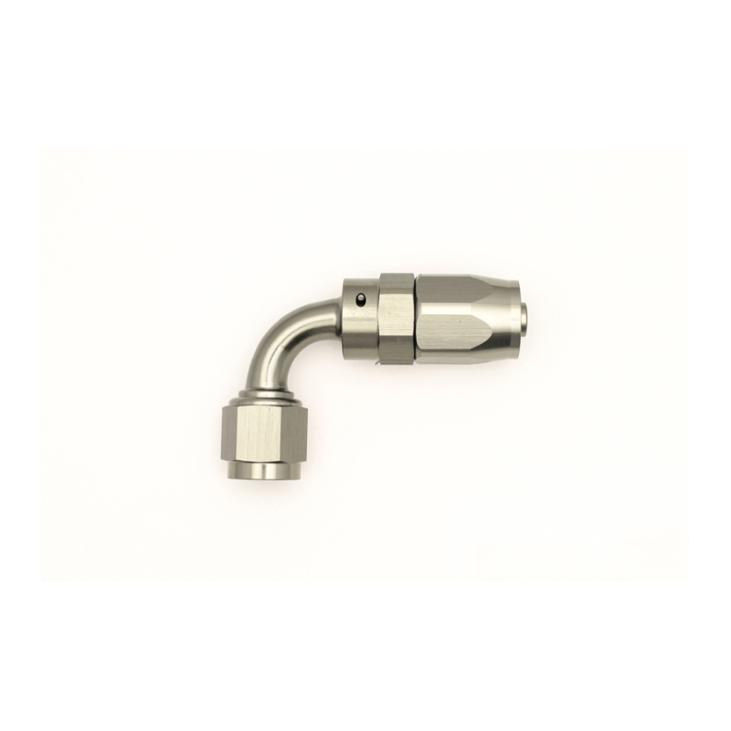 DeatschWerks 6AN Female Swivel 90-Degree Hose End CPE - Image 2