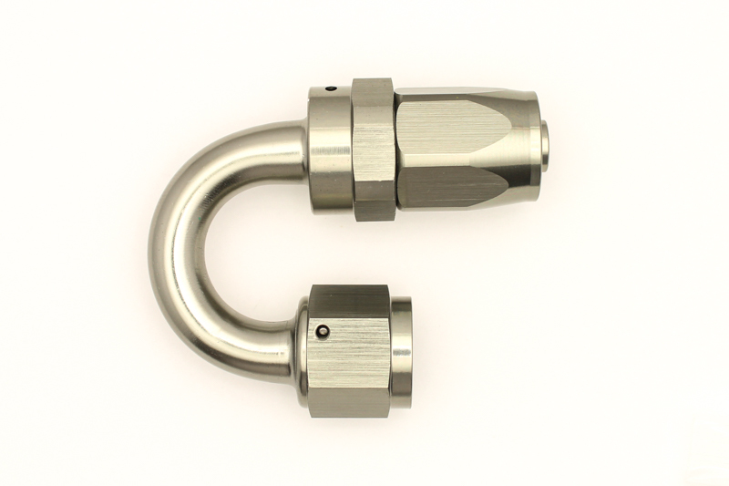 DeatschWerks 8AN Female Swivel 180-Degree Hose End CPE - Image 4