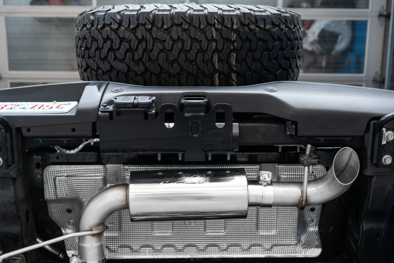 MBRP 21-Up Ford Bronco 2.3L/2.7L EcoBoost 2/4DR T304 Stainless Steel High Clearance Cat-back Exhaust - Image 5