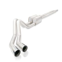 Stainless Works 2019+ Chevrolet Silverado 5.3L 3in Redline Catback Factory Conct Dual Polished Tip