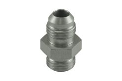 Turbosmart -6AN Flare to -6AN ORB Male Straight - Clear