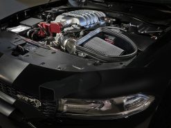 aFe Dodge Charger SRT Hellcat Redeye 21-23 V8-6.2L Track Series Stage-2 Carbon Fiber Intake System - Image 9
