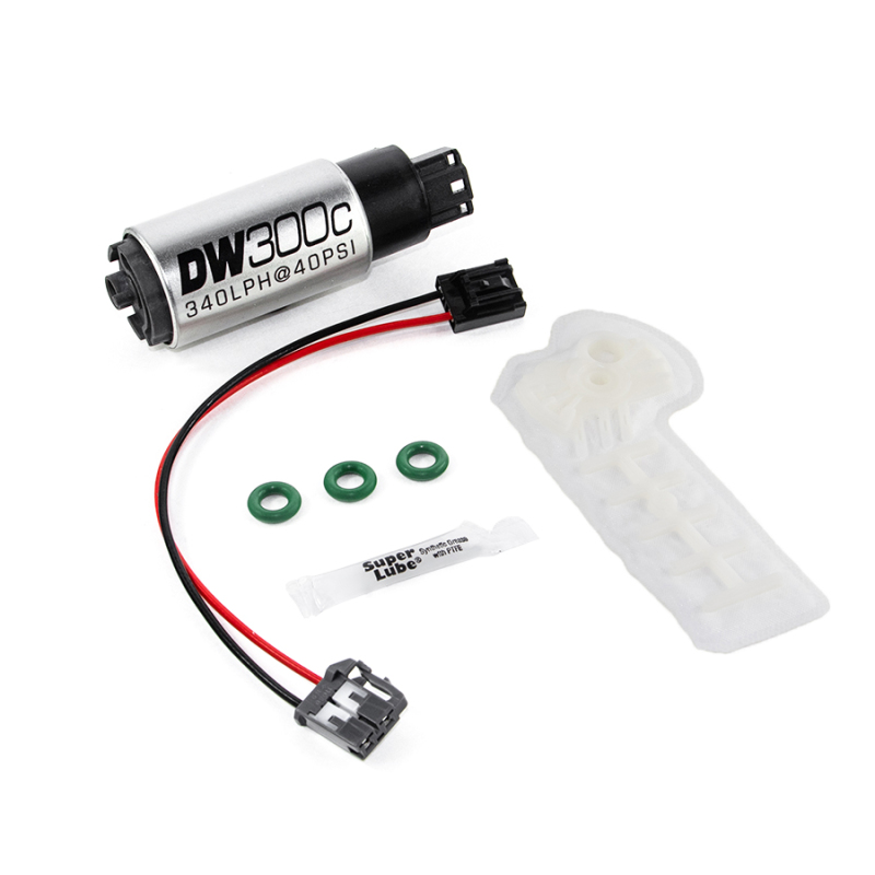 DeatschWerks 340lph DW300C Compact Fuel Pump w/ 12+ Scion FR-S/BRZ / 15 WRX Set Up Kit - Image 3