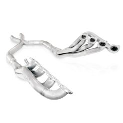 Alternative view of Stainless Works 2011-14 Shelby GT500 Headers 1-7/8in Primaries High-Flow Cats 3in X-Pipe