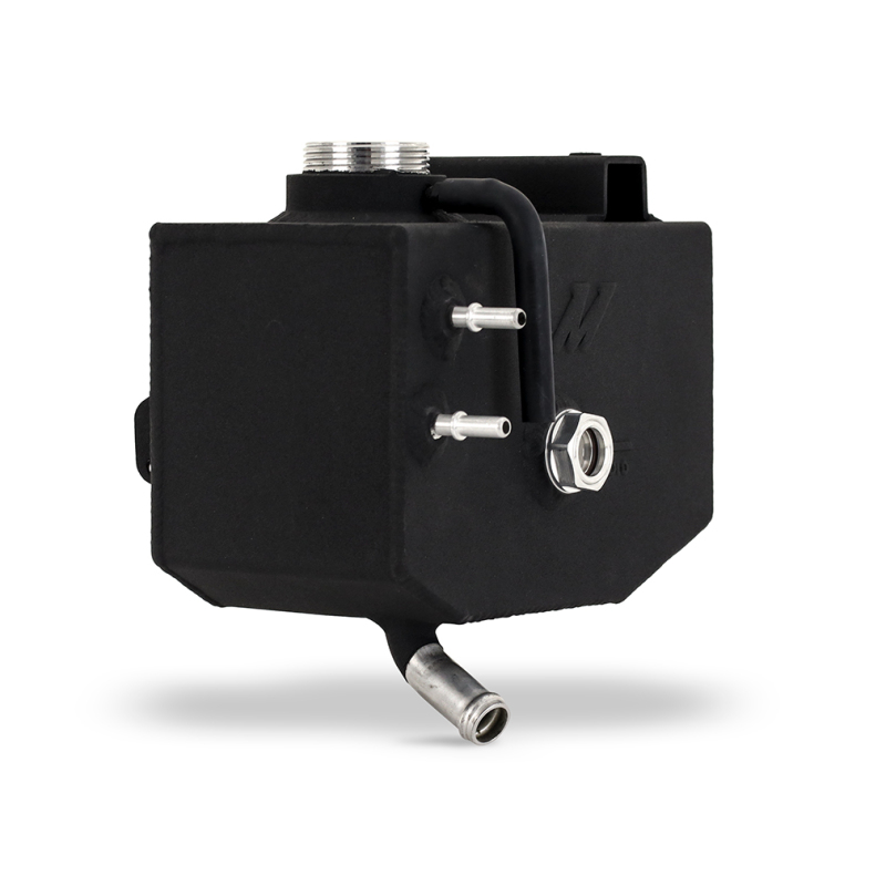 Mishimoto 2021+ Ford Bronco 2.3/2.7L EcoBoost Expansion Tank - Micro Wrinkle Black - Image 2
