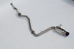 Invidia 2022+ Honda Civic Sport (2.0N/A) 60mm N1 Cat Back Exhaust - TI Tips - Image 3