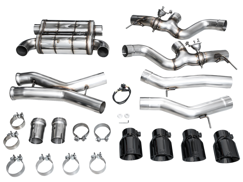 AWE Tuning 23-24 BMW G87 M2 SwitchPath Edition Exhaust - Diamond Black Tips - Image 12