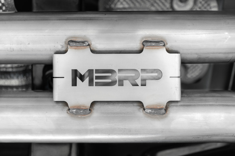MBRP 2021 Ram TRX 6.2 S/C 3in T304 SS Muffler Delete Pipe - Image 6