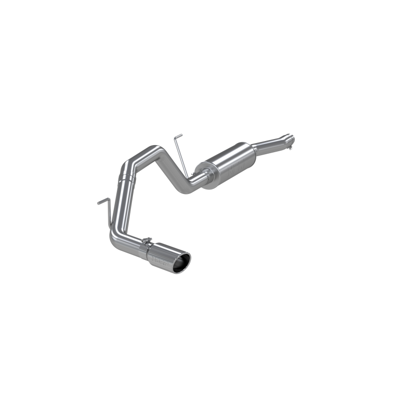 MBRP 2004-2006 Nissan Titan 5.6L EC/CC Cat Back Single Side - Image 2