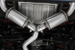 MBRP 13-16 Subaru BRZ 2.0L/ 2.4L 3in Dual Split Rear Cat Back w/Burnt End Tips- T304 - Image 3