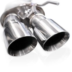 Stainless Works 2024 Mustang GT Catback Quad Tips Redline Sound X-Pipe Performance Connect Exhaust - Image 5