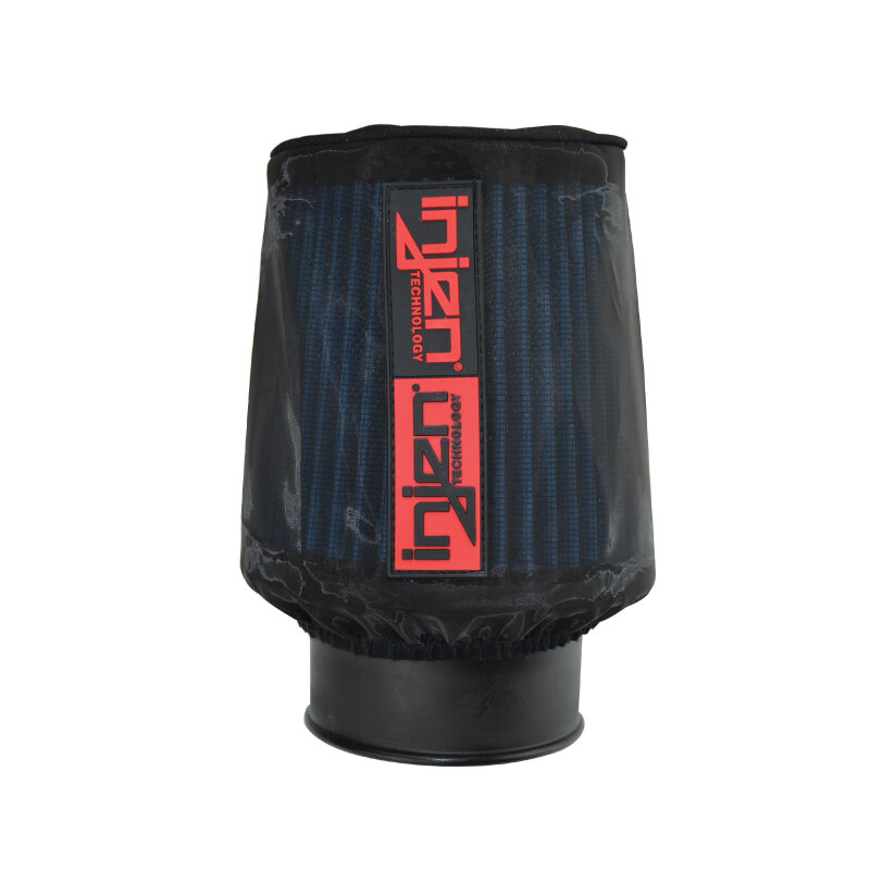 Injen Black Water Repellant Pre-Filter fits X-1021 6in Base/6-7/8in Tall / 5-1/2in Top - Image 3