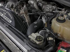 afe 08-10 Ford Trucks V8-6.4L (td) BladeRunner 3 IN Aluminum Hot Charge Pipe - Black - Image 9