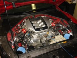 Injen 10-12 Nissan R35 GTR V6 3.8L Twin Turbo Polished Short Ram Intake - Image 3