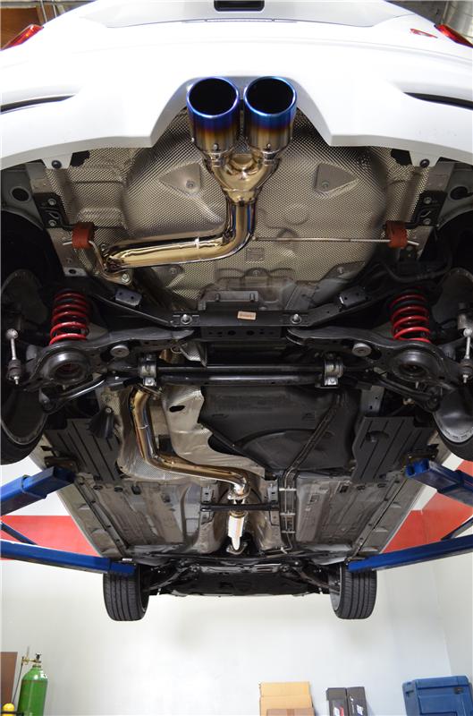 Injen 13--19 Ford Focus ST 2.0L (t) 3.00in Cat-Back Stainless Steel Exhaust System w/Titanium Tip - Image 3