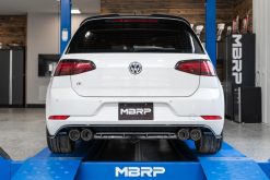 MBRP 15-19 VW Golf R MK7/MK7.5 3in T304 Cat Back Exhaust w/ Carbon Fiber Tips - Image 4