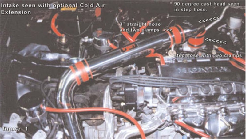 Injen 96-00 Honda Civic CX/DX/LX L4 1.6L Black IS Short Ram Cold Air Intake - Image 8