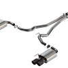 Borla 2024 Ford Mustang 2.3L Ecoboost ATAK Catback Exhaust CF BA w/ Quad Tips - Non-Active