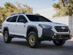 Alternative view of aFe POWER 20-23 Subaru Outback H4 2.4L (t) / H4 2.5L Terra Guard Trail Steps - Black