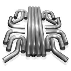 Alternative view of Stainless Works 3in Rod Builder Exhaust (Butt Weld Kit)