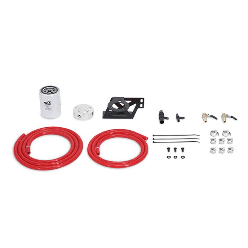 Mishimoto 08-10 Ford 6.4L Powerstroke Coolant Filtration Kit - Red - Image 2