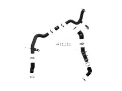 Alternative view of AFE 19-22 Hyundai Veloster N BladeRunner Aluminum Hot & Cold Charge Pipe Kit - Black