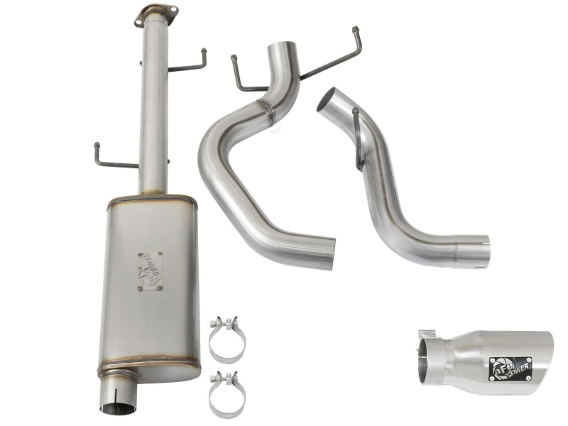 aFe MACH Force Xp 3in SS Cat-Back Single Side Exit Exhaust w/Polished Tips 07-14 Toyota FJ Cruiser - Image 7