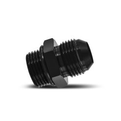 Alternative view of Mishimoto -10 ORB to -10AN Aluminum Fitting - Black